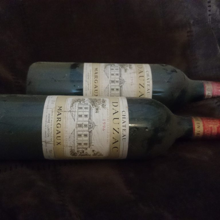Chateau Margaux Wine Bottles