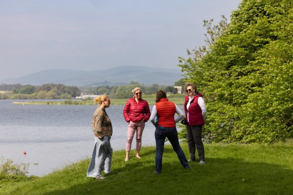 meeting out by the loch