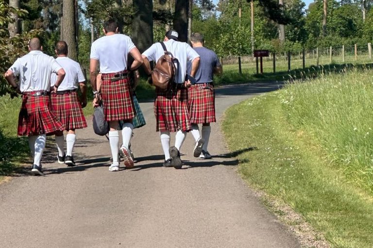 Guests in Kilts
